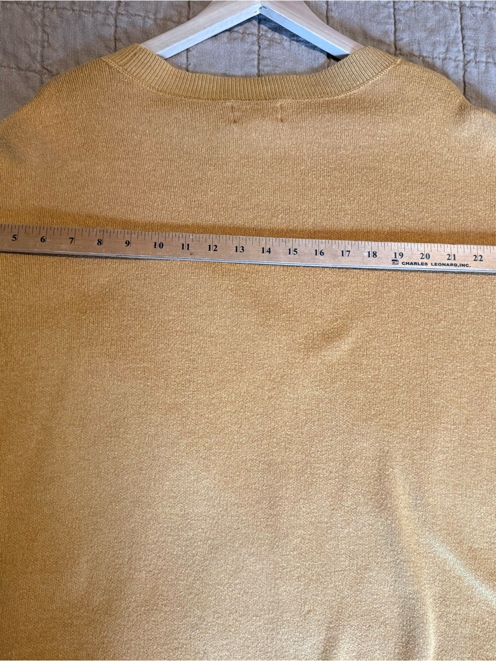 Universal Thread Mustard Drop-Shoulder Crewneck Sweater - Picture 4 of 7